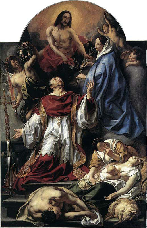 Saint Charles Cares for the Plague Victims of Milan